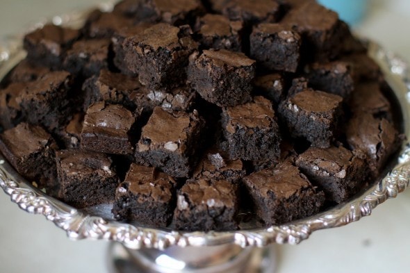 homemade brownie bites